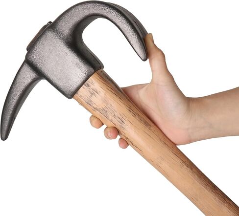 Safety Foam Fake Pickaxe Prop Toys Pick Axe for Adults Kids, 20.5 in Soft Plastic Weapon Funny Hammer Prop,Halloween Christmas Cosplay Costume Party Birthday Gift Theme Character Props Accessories | Foam material, realistic pickaxe shape, large size in Saudi Arabia
