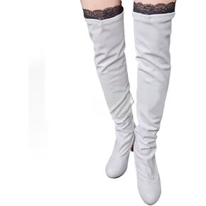 WM Cosplay Boots boot Shoe Shoes made for Team RW Weiss Schnee in Kuwait