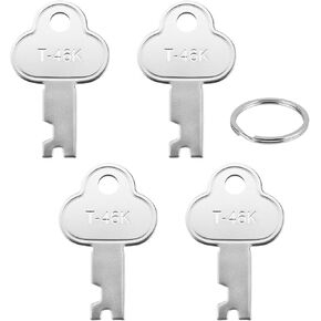 Old Trunk Key Replacement T-46 T46K 3815 3835For G-1,3815 Locks，Steamer Trunk Key for Seward Antique Trunks Chest Steamer - 4 Pack in Saudi Arabia