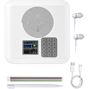 Adjustable Schumann Resonance Generator (0.1Hz-30KHz), 6 Adjustable Modes, 1-48H Timer, Color LCD Screen with Numeric Keypad, Adjustable Volume Headphones, USB Powered in Kuwait