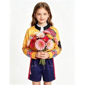 Girls Costume Halloween Costume Kids Cosplay Dress Up Pants Set in Saudi Arabia