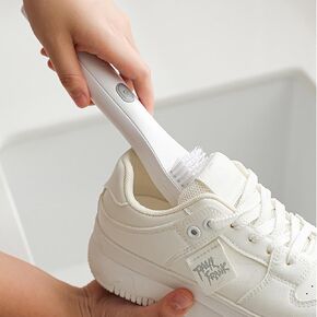 Electric Shoe Cleaning Brush for Leather,Polishing Sneaker Cleaner Brushes Scrubber Boot Scrapper Outdoor,Cordless,Rechargeable for Sports,Golf Shoes-Cleans Mud, Dirt & Stains in Minutes in Saudi Arabia