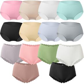 Seamless Underwear Full Coverage Panties for Girls and women Tagless Breathable Underwear 14 Pack in Saudi Arabia