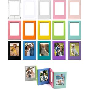 15 PCS Magnet Photo Frames, 2.5"x3.5" Wallet Size Mini Magnetic Photo Frame for Refrigerator for 3.3"x2.1" Picture in Saudi Arabia