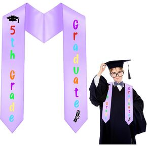 5th Grade Graduation Stole Class of 2026 Fifth Grad Decorations Elementary Graduation Sash Graduation Party Supplies in Saudi Arabia