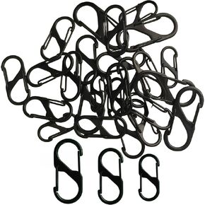 24pcs Zipper Clip Theft Deterrent, Zipper Pull Locks for Backpacks, Anti Theft Zipper Clips for Luggage,(Large、Medium 、Small Size) in Saudi Arabia