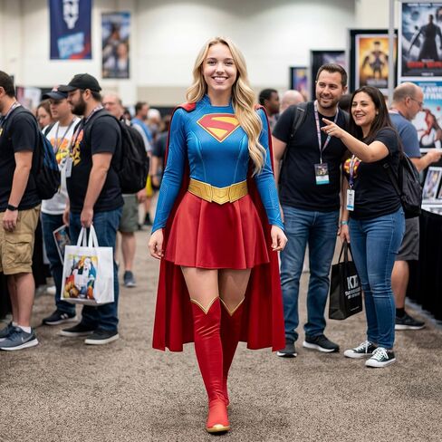 Rubies at Party City Supergirl 2026: Supergirl Costume Dress for Adults in Saudi Arabia