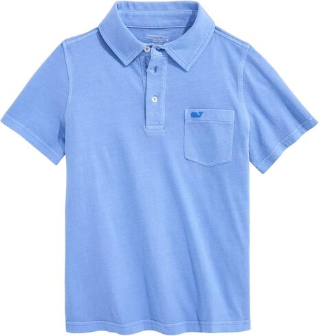 Vineyard Vines Boys' Boys' Surf Jersey Garment Dye Polo in Kuwait