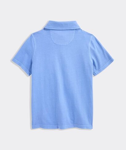 Vineyard Vines Boys' Boys' Surf Jersey Garment Dye Polo in Kuwait