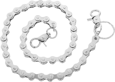 Vintage Punk Metal Bike Chain Pants Chain Hip Hop Style Jean Decoration for Daily Party Goth Chain for Men 65cm in Kuwait