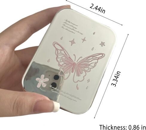 Contacts Lens Cases,Eye Contact Case,Includes Mirror Two Double Cases Tweezers Wearing Stick Small Bottle in Saudi Arabia
