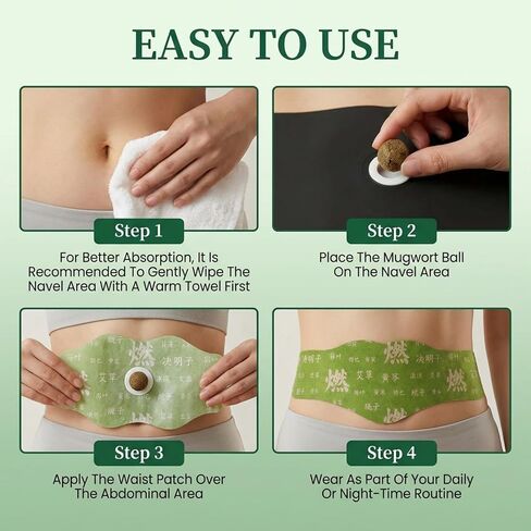 10PCS Hanpo Japanese Herbal Balance Patch,Comfort Non Irritating Design Patch Plant Based Ingredients Comfortable Adhesive Easy Topical Use for All Skin(2 Boxes of 5) in Saudi Arabia