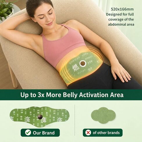 10PCS Hanpo Japanese Herbal Balance Patch,Comfort Non Irritating Design Patch Plant Based Ingredients Comfortable Adhesive Easy Topical Use for All Skin(2 Boxes of 5) in Saudi Arabia