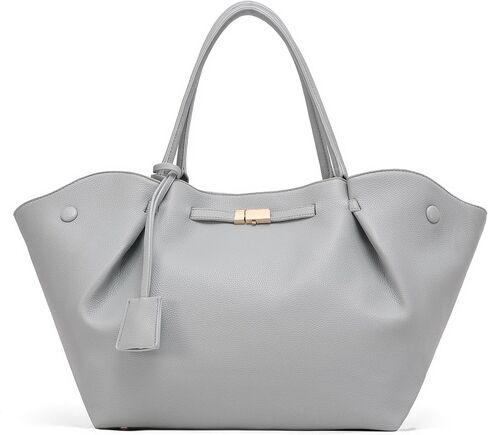 NEWBELLA Women's Large Leather Tote Bag, Top Handle Satchel Purse with Detachable Charm & Adjustable Strap for Work Travel in Kuwait