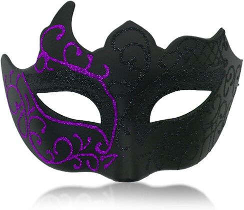 Masquerade Mask for Men Women Couple Venetian Halloween Masks for Party Costume Cosplay Mardi Gras in Saudi Arabia