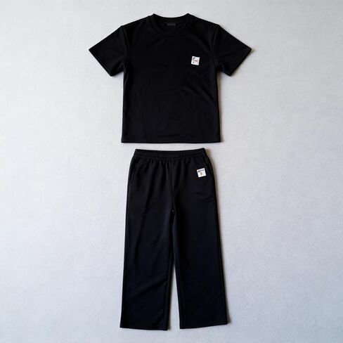 Boys 2-Piece Short Sleeve & Pants Set, Lightweight Kids Casual Outfit 8-12Y T-Shirt & Jogger Pants Outfits for Sports in Kuwait