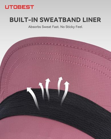 UTOBEST Race Day Performance Running Cap for Men Women | Ultralight Breathable Cap, Sport Hat, Quick Dry, Packable in Saudi Arabia