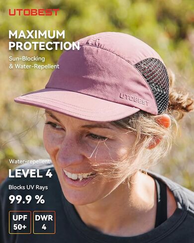 UTOBEST Race Day Performance Running Cap for Men Women | Ultralight Breathable Cap, Sport Hat, Quick Dry, Packable in Saudi Arabia