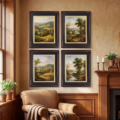 PETAFLOP 2 Pack 8.5x11 Picture Frame with Black over Gold Mat or 11x14 Document without Mat, Wall Hanging Photo Frames for Horizontal and Vertical Display in Saudi Arabia