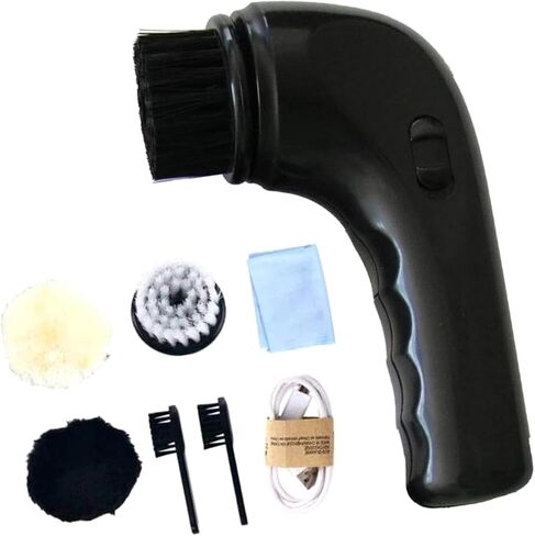 Electric Shoe Cleaner Portable Shoe Polisher Brush Kit Deep Cleaning Function USB Charging Maintenance Tools Suitable for Travel Home in Saudi Arabia