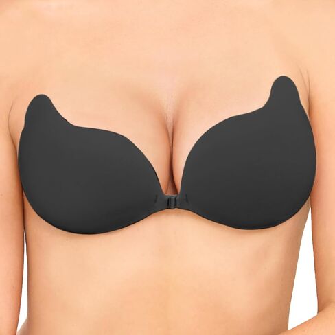 Sticky Bra Push Up for Women - Strapless Adhesive Bra for Backless Dress Reusable Invisible Stick On Bras for Wedding,Party in Saudi Arabia