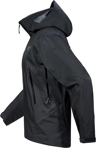 Arc'teryx Beta AR Men's Jacket | Waterproof, Windproof Gore-Tex Pro Shell Men's Winter Jacket with Hood for All Round Use | Black, Medium in Kuwait