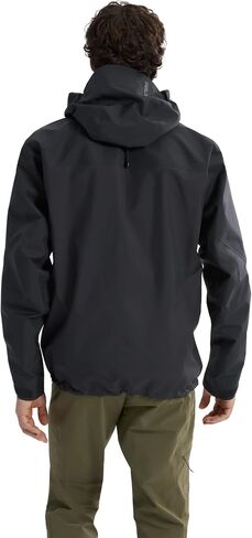 Arc'teryx Beta AR Men's Jacket | Waterproof, Windproof Gore-Tex Pro Shell Men's Winter Jacket with Hood for All Round Use | Black, Medium in Kuwait