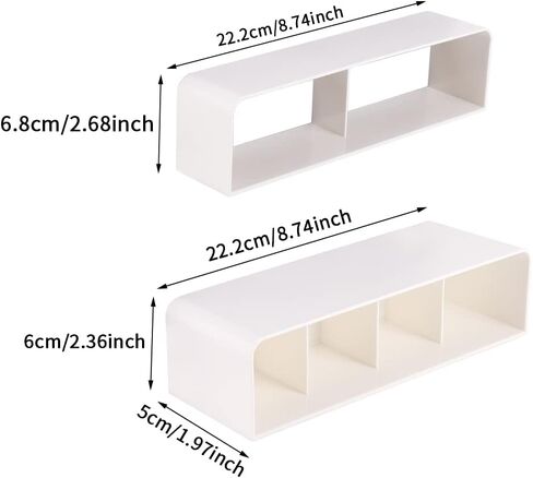 Umbrella Stand Rack, Umbrella Holder For Entryway, Height Adjustment Space Saving Storage Organizer With Drip Tray for Hotel Hallway Home Office, No Drilling(COLOR:White) in Saudi Arabia