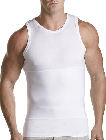 Harbor Bay by DXL Big and Tall Shapewear Tank T-Shirt in Kuwait