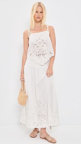 ASTR the label Women's Stevie Embroidered Midi Skirt in Kuwait
