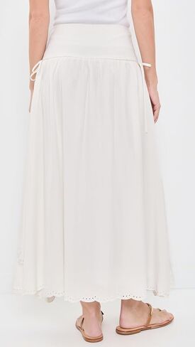 ASTR the label Women's Stevie Embroidered Midi Skirt in Kuwait
