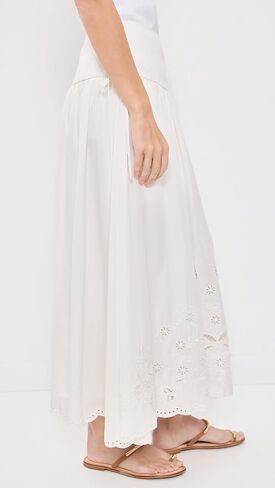 ASTR the label Women's Stevie Embroidered Midi Skirt in Kuwait