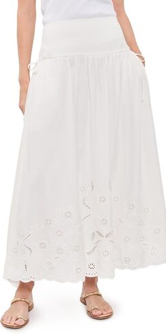 ASTR the label Women's Stevie Embroidered Midi Skirt in Kuwait