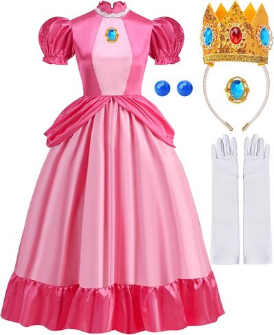 Princess Costume for Adult Women Princess Dress Halloween Costume with Accessories Cosplay Outfit in Saudi Arabia