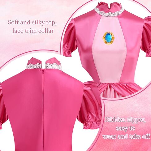 Princess Costume for Adult Women Princess Dress Halloween Costume with Accessories Cosplay Outfit in Saudi Arabia
