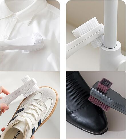 Electric Shoe Cleaning Brush for Leather,Polishing Sneaker Cleaner Brushes Scrubber Boot Scrapper Outdoor,Cordless,Rechargeable for Sports,Golf Shoes-Cleans Mud, Dirt & Stains in Minutes in Saudi Arabia