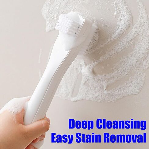 Electric Shoe Cleaning Brush for Leather,Polishing Sneaker Cleaner Brushes Scrubber Boot Scrapper Outdoor,Cordless,Rechargeable for Sports,Golf Shoes-Cleans Mud, Dirt & Stains in Minutes in Saudi Arabia