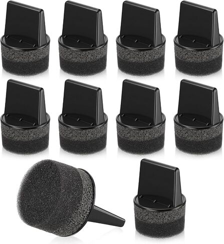 10 Pack Shoe Polish Sponge Applicators, Foam Dauber Brush for Shoe Shine and Leather Care, Reusable Sponge for Boots Bags in Kuwait