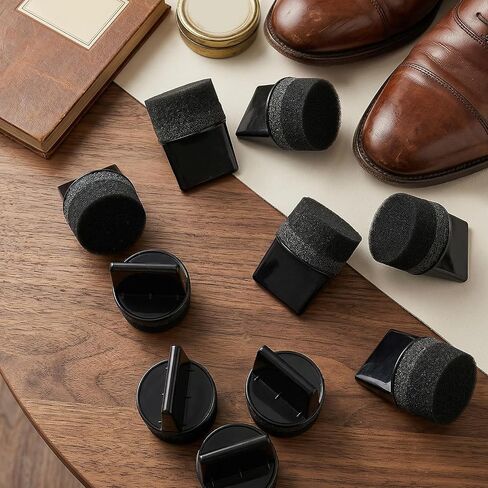10 Pack Shoe Polish Sponge Applicators, Foam Dauber Brush for Shoe Shine and Leather Care, Reusable Sponge for Boots Bags in Kuwait