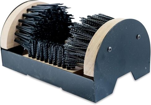 Boot Scrubber Cleaner Shoe Brush Mountable Boot Scrubber Buffer for Boots, Shoes, Sneakers Indoor/Outdoor Shoe Brush Scraper Footwear Cleaner Mountable Natural in Kuwait