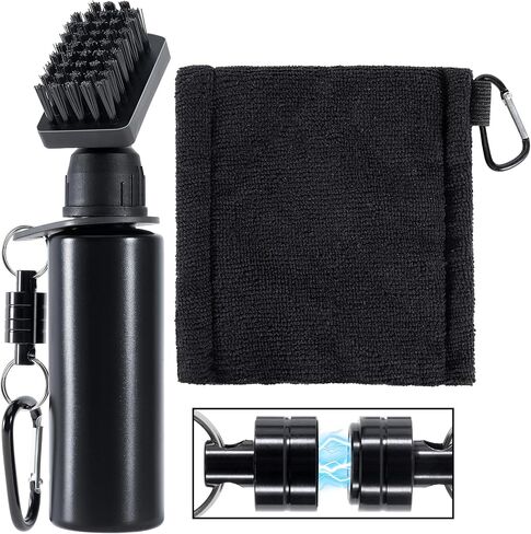 Belongtous Shoe & Boot Cleaner Brush, Portable Magnetic Water Spray Cleat Cleaning Brush, Stiff Nylon Bristles Detachable Kit for Soccer Cleats, Golf Shoes, Baseball Cleats & Hiking Boots in Saudi Arabia