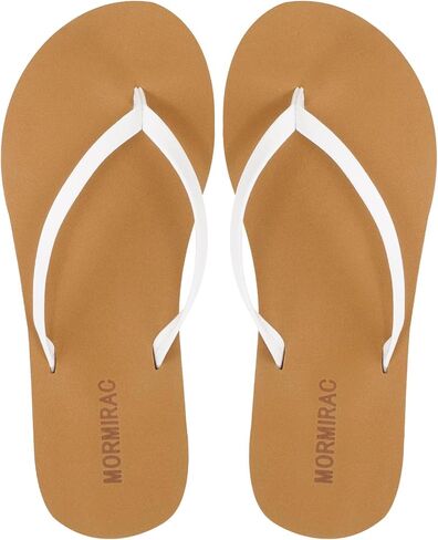 Womens Slim Leather Comfortable Flip Flops Summer Beach Thong Sandals Arch Support Non Slip in Saudi Arabia