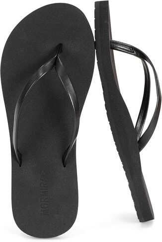 Womens Slim Leather Comfortable Flip Flops Summer Beach Thong Sandals Arch Support Non Slip in Saudi Arabia