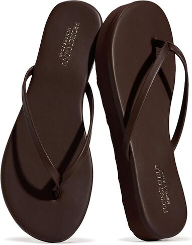 Project Cloud Platform Sandals Women - Memory Foam Insole Flip Flops and Lightweight Womens Sandals - Non-Slip Summer Thong Sandals for Women 2026 (ELEVATION) in Kuwait
