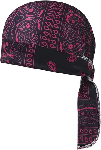 Paisley Cooling Headscarf Cap Helmet Liner Cycling Sports Cap Breathable Sweat Wicking Head Wrap Bandana Hat for Men Women in Saudi Arabia