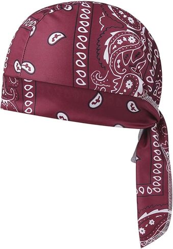 Paisley Cooling Headscarf Cap Helmet Liner Cycling Sports Cap Breathable Sweat Wicking Head Wrap Bandana Hat for Men Women in Saudi Arabia