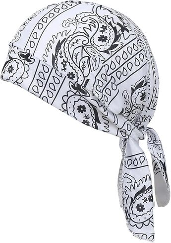 Paisley Cooling Headscarf Cap Helmet Liner Cycling Sports Cap Breathable Sweat Wicking Head Wrap Bandana Hat for Men Women in Saudi Arabia