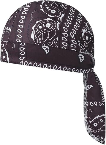 Paisley Cooling Headscarf Cap Helmet Liner Cycling Sports Cap Breathable Sweat Wicking Head Wrap Bandana Hat for Men Women in Saudi Arabia