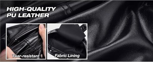 Leather Multi-Skull Cap - Black Lace-up Rider Skull Cap, Motorcycle Cap, Suitable for Everyday Wear and Street Style in Saudi Arabia