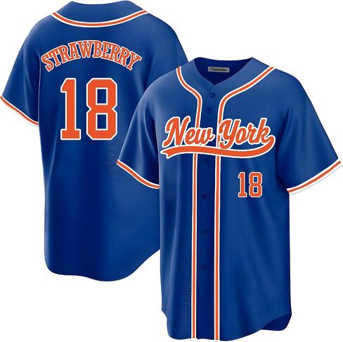 Custom Mens/Women/Youth New York Baseball Stitched T-Shirt for Sports Fan in Saudi Arabia